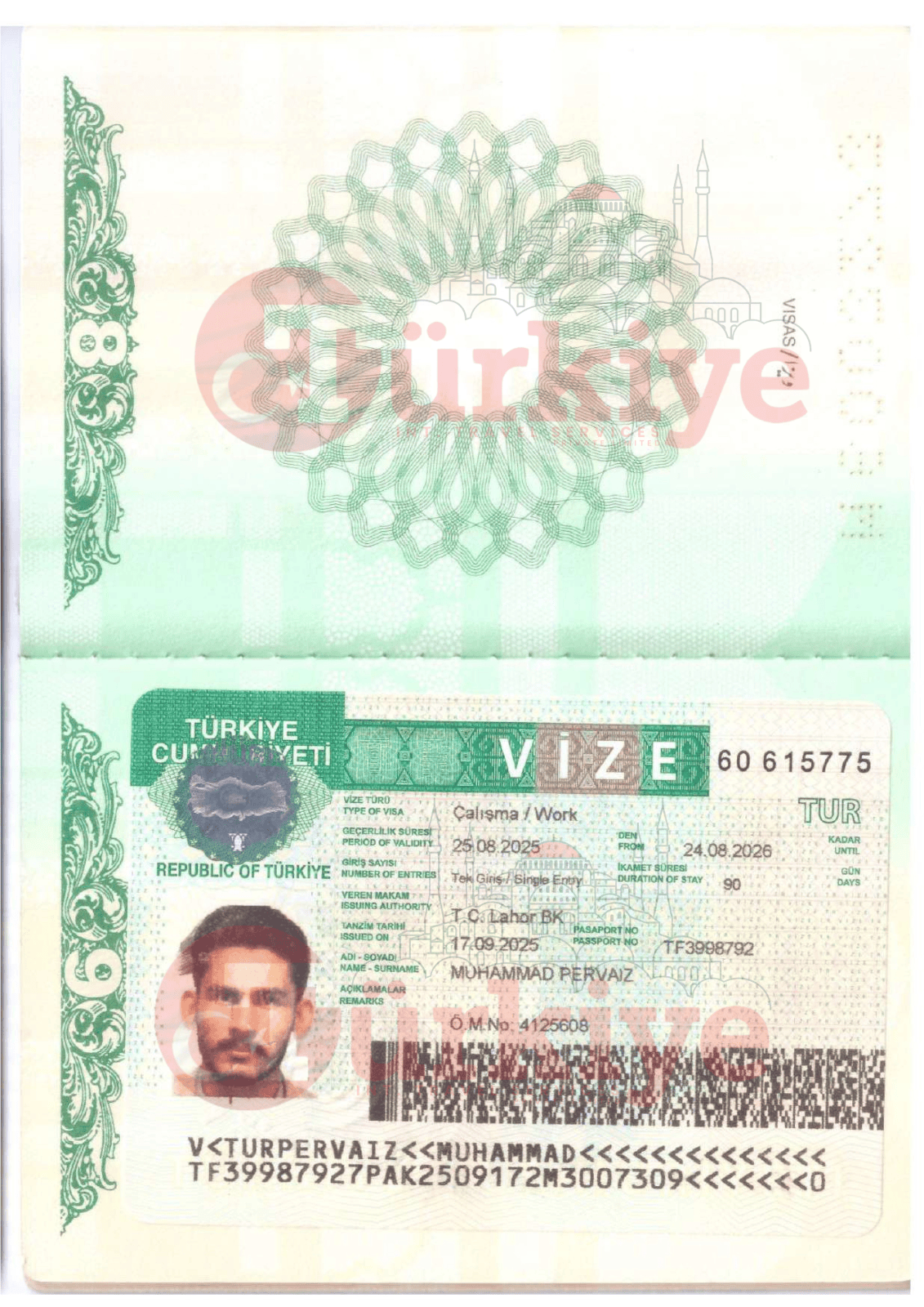 turkey visa