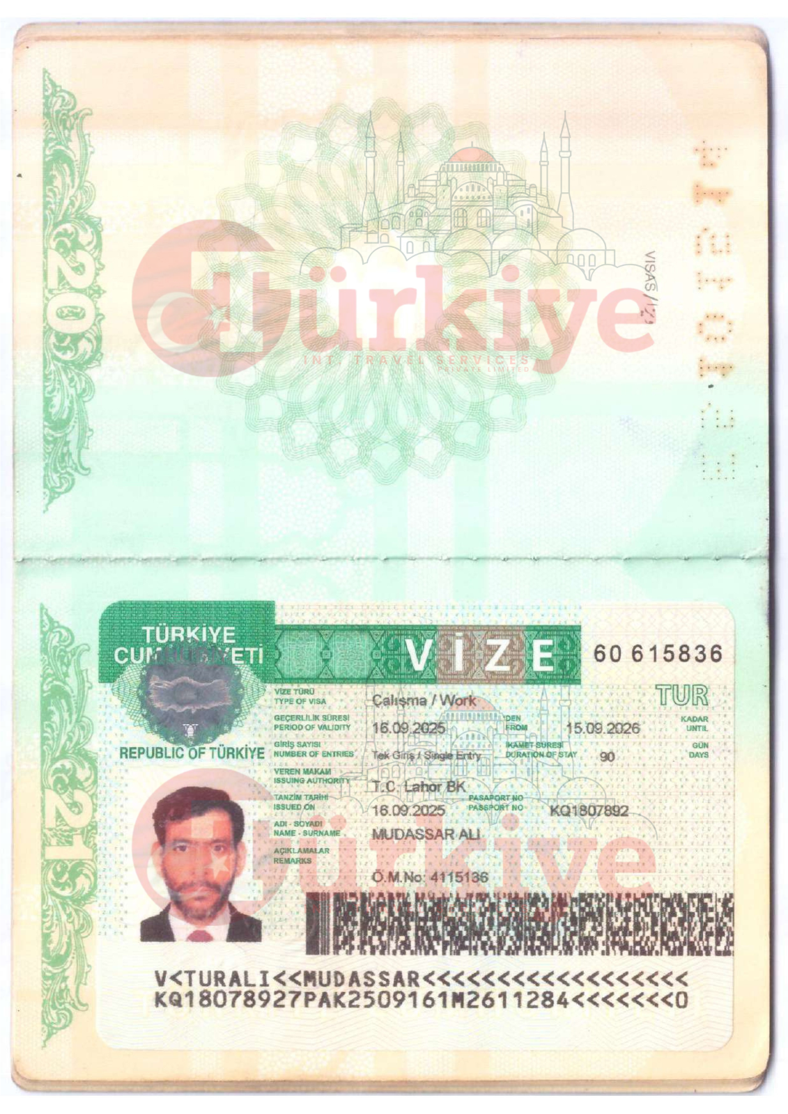 turkey visa